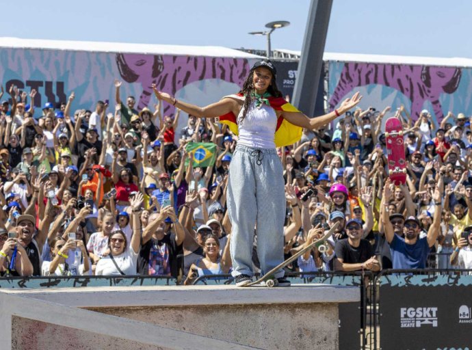 STU Pro Tour - Rayssa é campeã em Porto Alegre, e celebra pódio da gaúcha Maria Lúcia