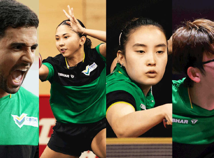 Tênis de Mesa Brasil -  Oito brasileiros disputam o Sul-Americano Adulto em Lima, no Peru